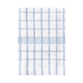 Ritz Concepts Coordinate Dish Cloth 100% Cotton Terry White/Light Blue 20810